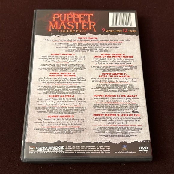The Puppet Master Collection Two-Disc DVD Collection - Picture 2 of 4